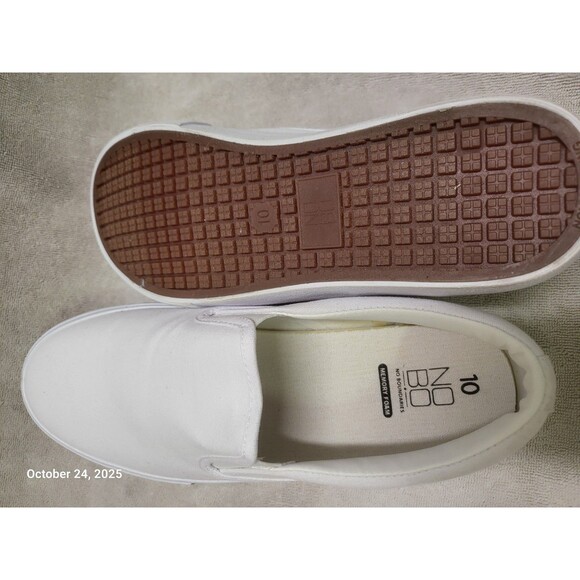 New Women's Canvas Sneakers Slip On Fashion Tennis Boat Deck Shoes Size 10 - Picture 5 of 5